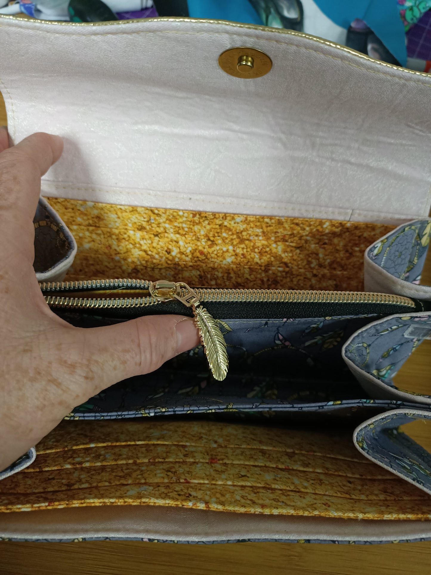 Golden Dreamer Necessary Clutch Wallet