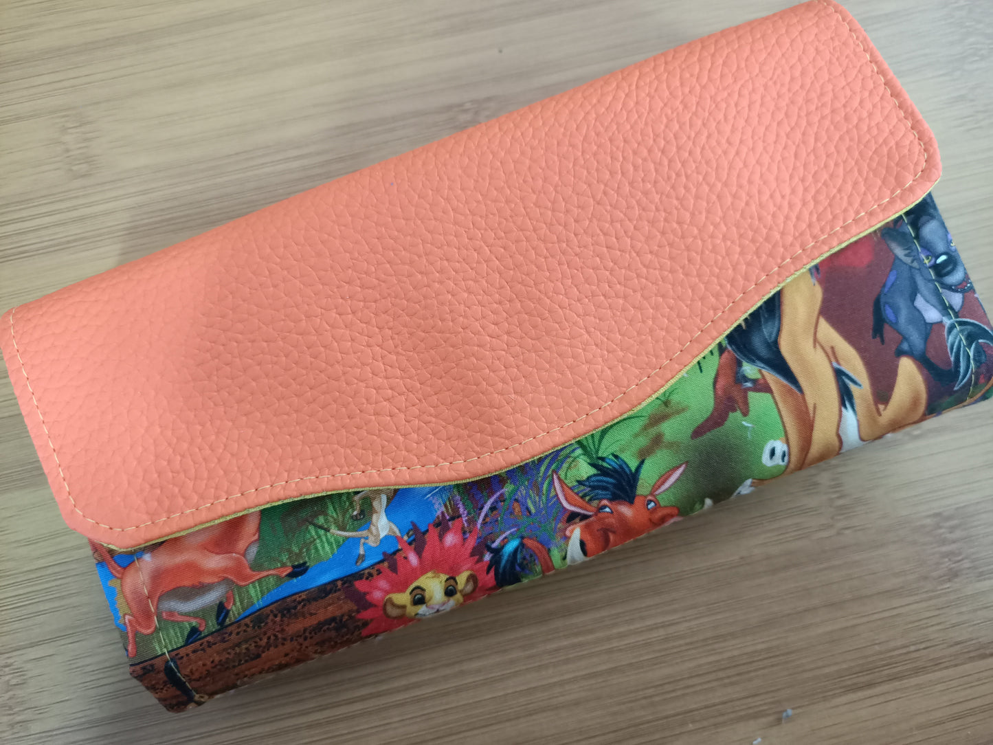 Orange Pride Necessary Clutch Wallet