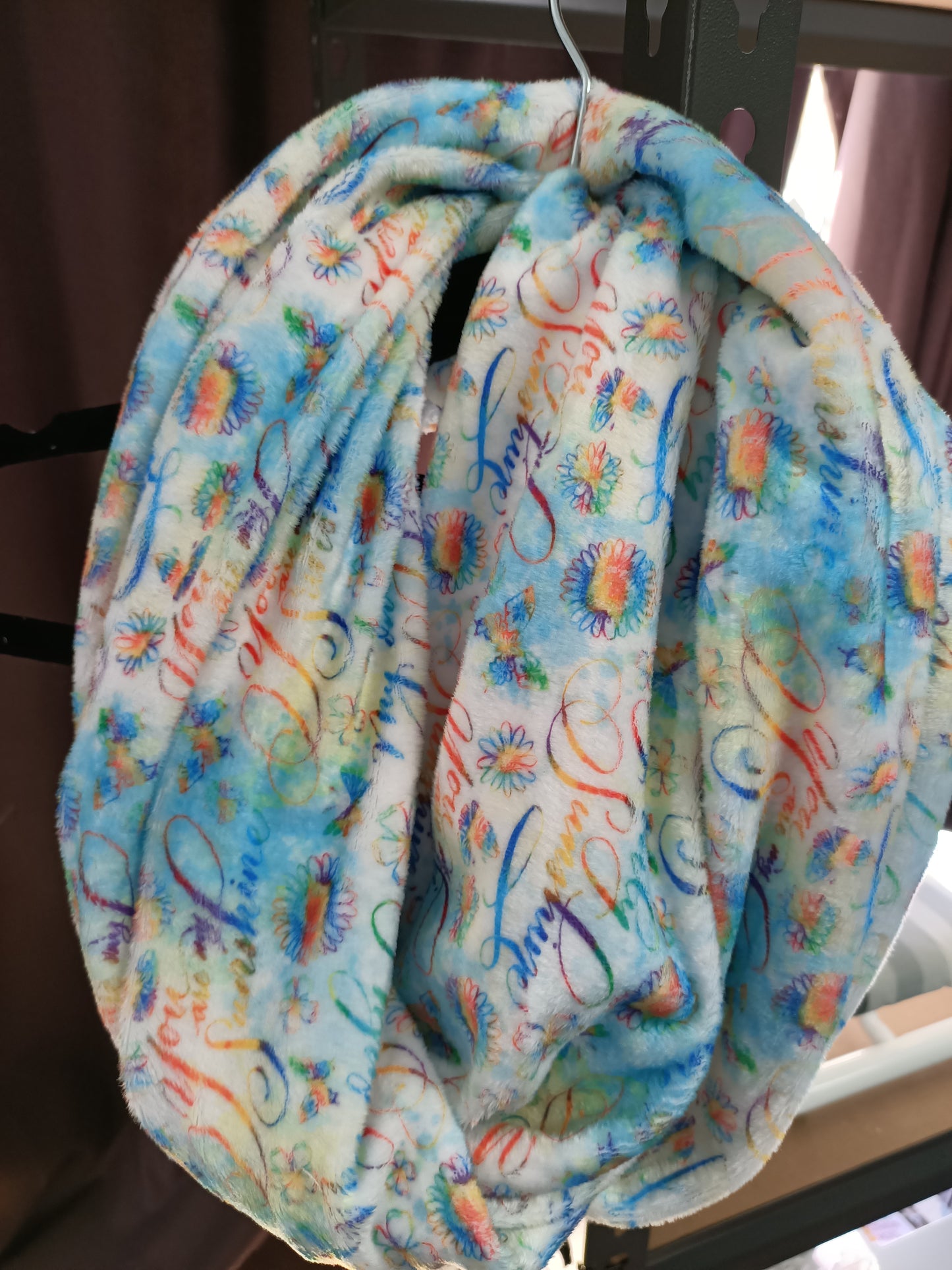 You are my sunshine infinity scarf
