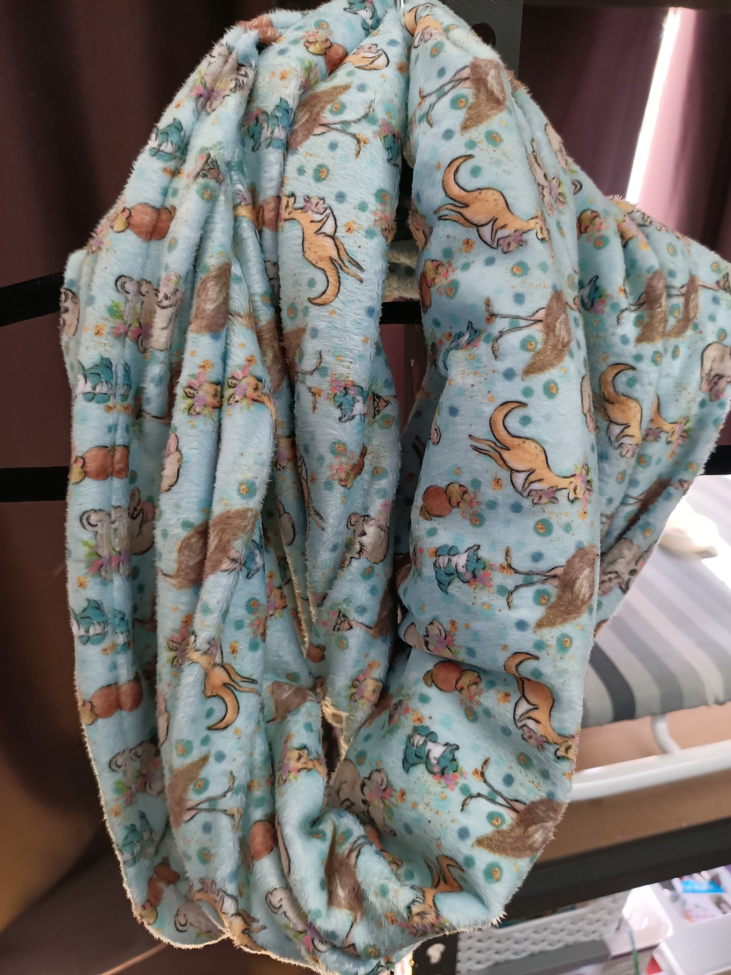 Aussie animals infinity scarf