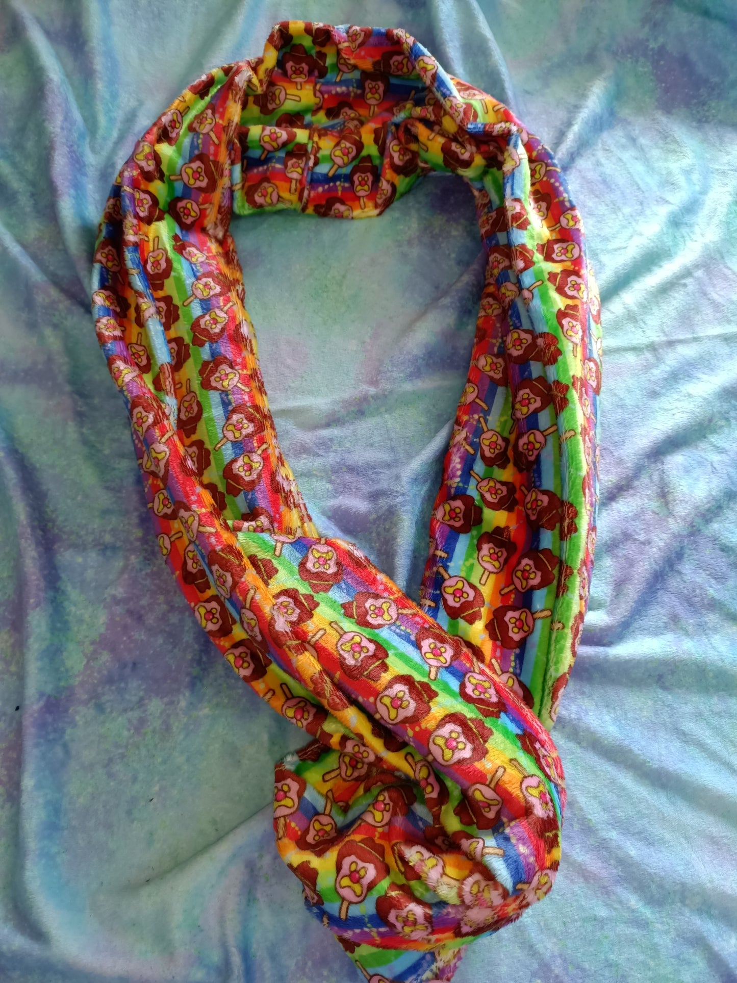 Rainbow BOB infinity scarf