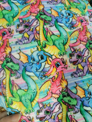 Rainbow Dragons infinity scarf